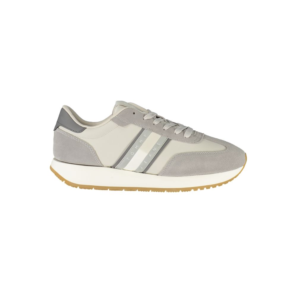 Tommy Hilfiger Athletic Sneaker — Gray Polyurethane