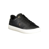 Tommy Hilfiger Athletic Sneaker — Black Polyurethane