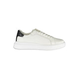 Calvin Klein Low-Top Sneaker — White with Contrast Trim