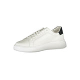 Calvin Klein Low-Top Sneaker — White with Contrast Trim