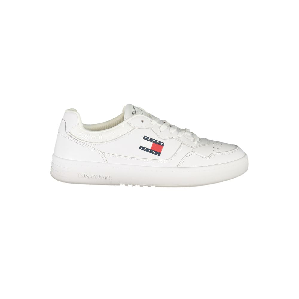 Tommy Hilfiger Athletic Sneaker — White Polyurethane