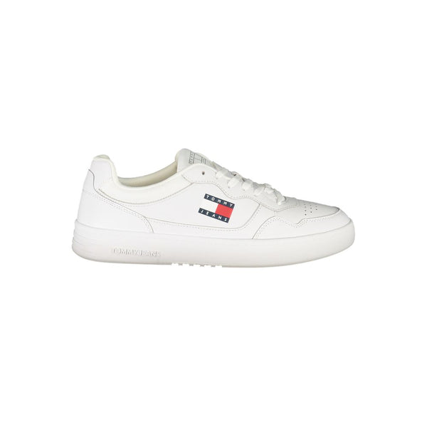 Tommy Hilfiger Athletic Sneaker — White Polyurethane