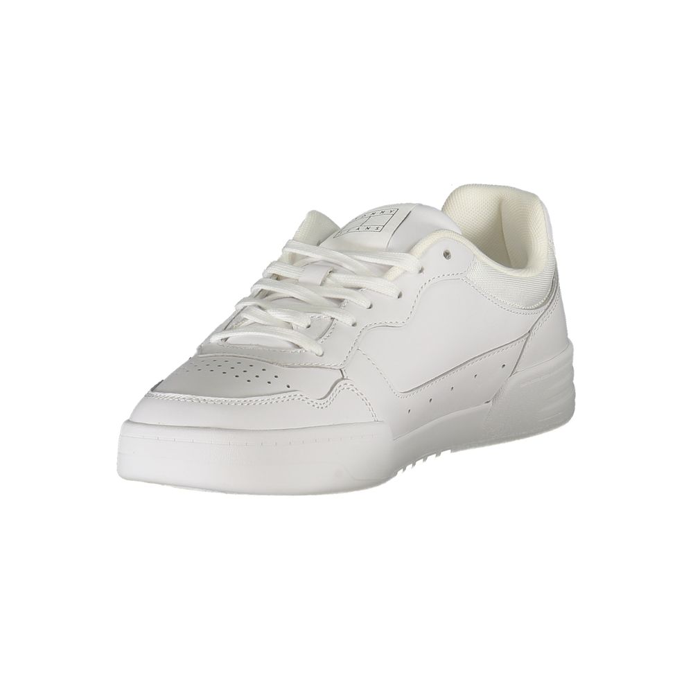 Tommy Hilfiger Athletic Sneaker — White Polyurethane