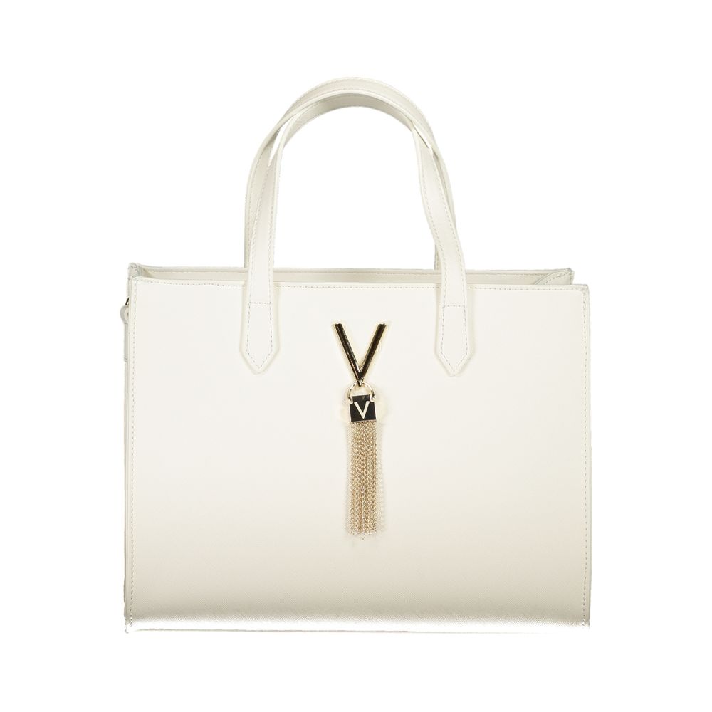 Mario Valentino Bag — White Polyurethane