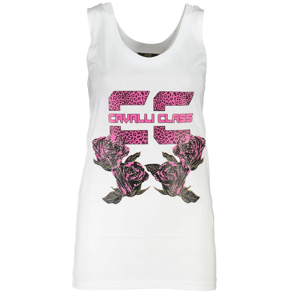 Cavalli Class T-Shirt — White Cotton