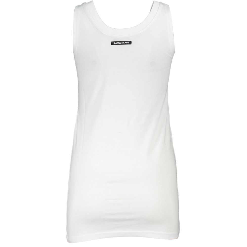 Cavalli Class T-Shirt — White Cotton