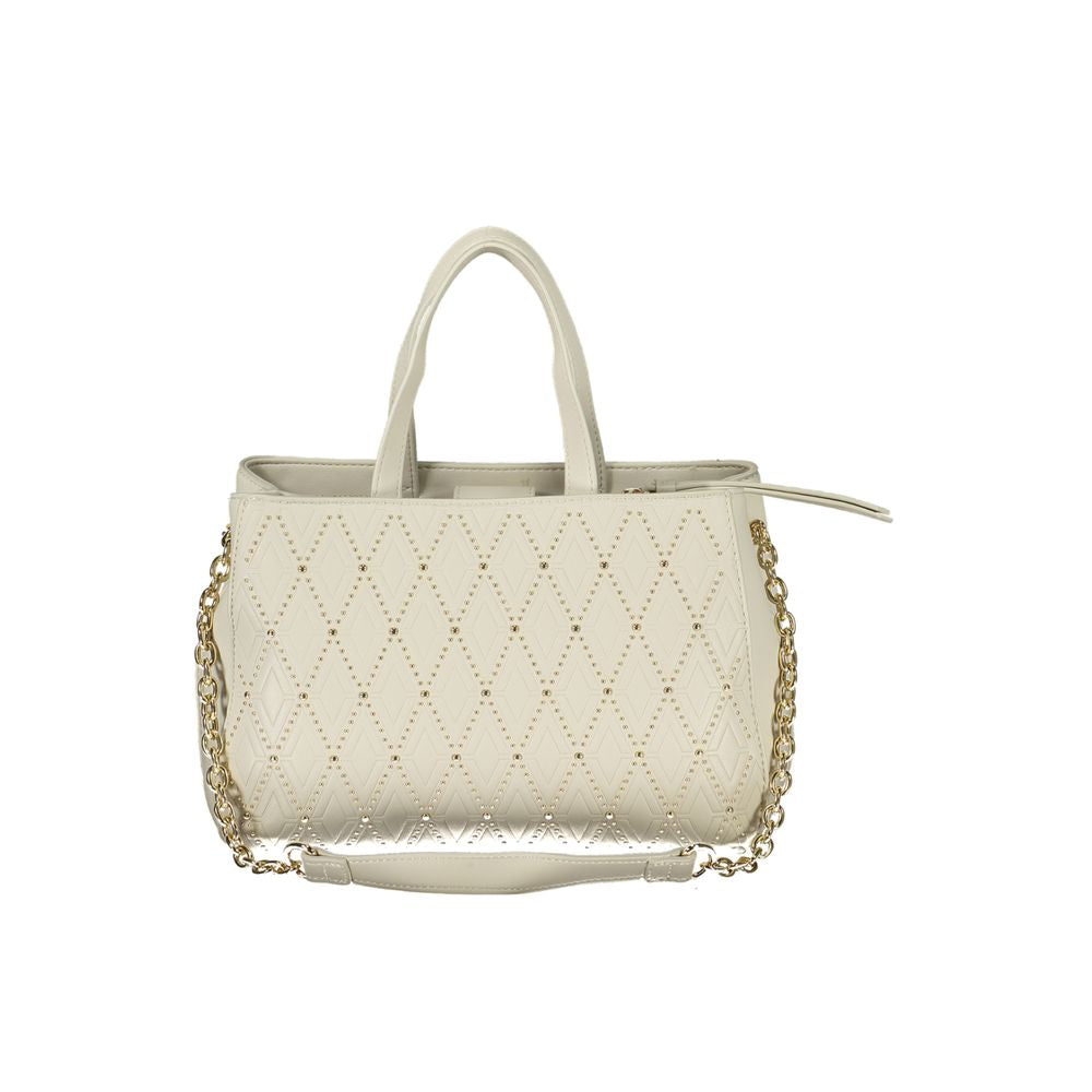 Mario Valentino Bag — White Polyurethane