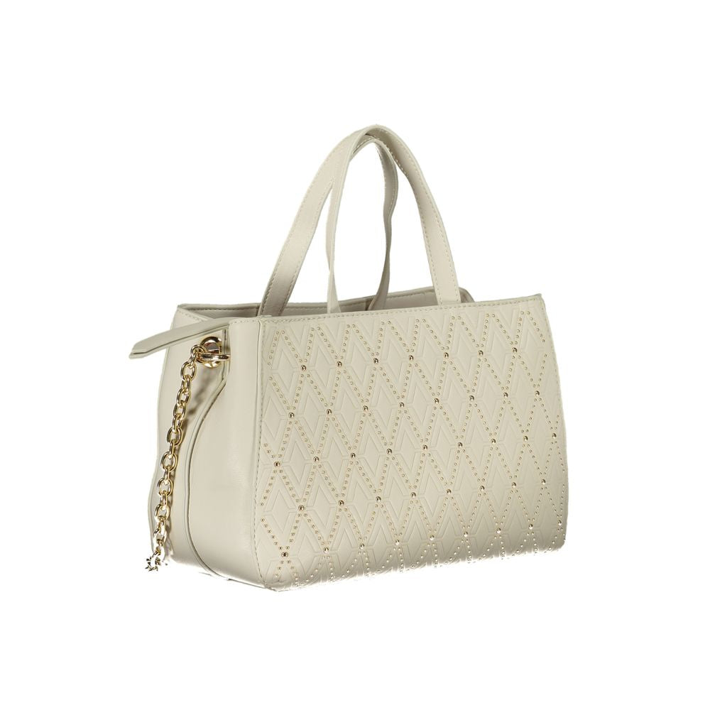 Mario Valentino Bag — White Polyurethane