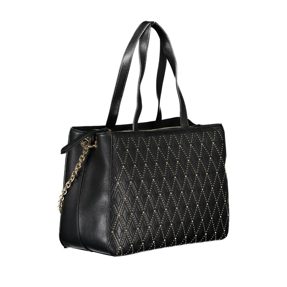Mario Valentino Bag — Black Polyurethane