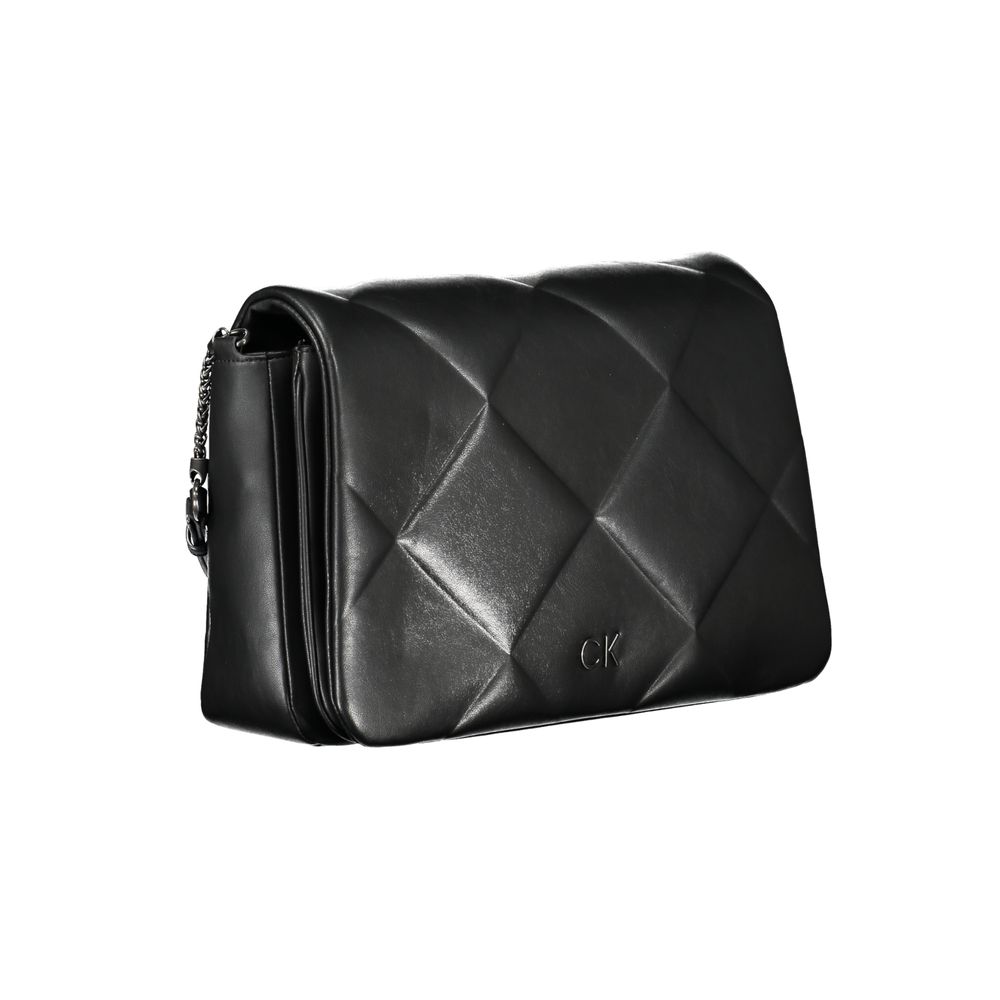 Calvin Klein Shoulder Bag — Black Polyester