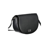Calvin Klein Shoulder Bag — Black Polyurethane