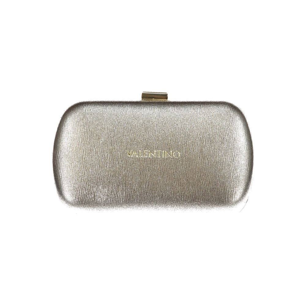 Mario Valentino Bag — Silver Polyurethane