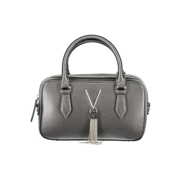 Mario Valentino Bag — Silver Polyurethane