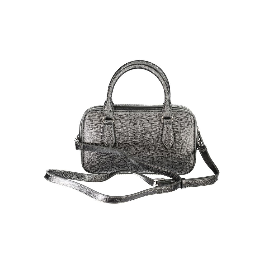 Mario Valentino Bag — Silver Polyurethane