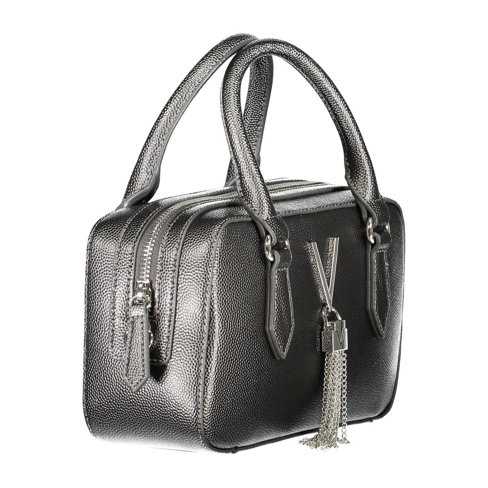 Mario Valentino Bag — Silver Polyurethane
