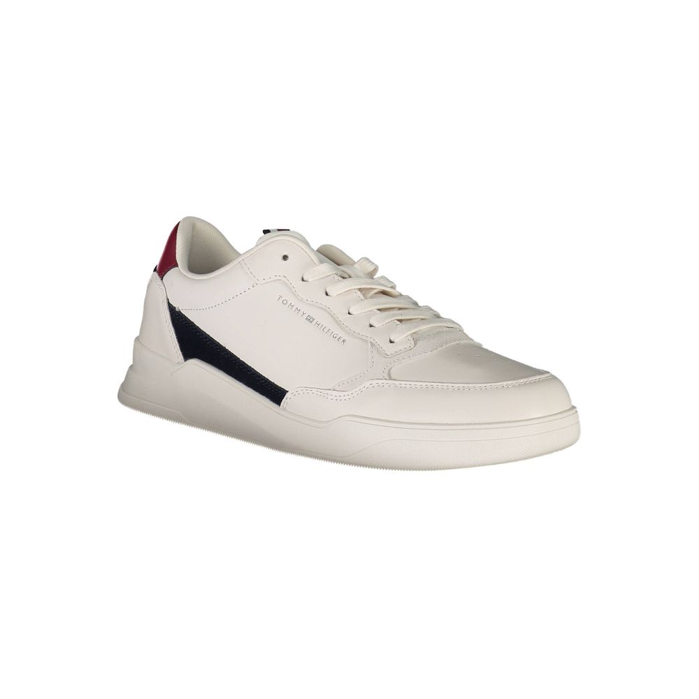Tommy Hilfiger Leather Sneaker — White
