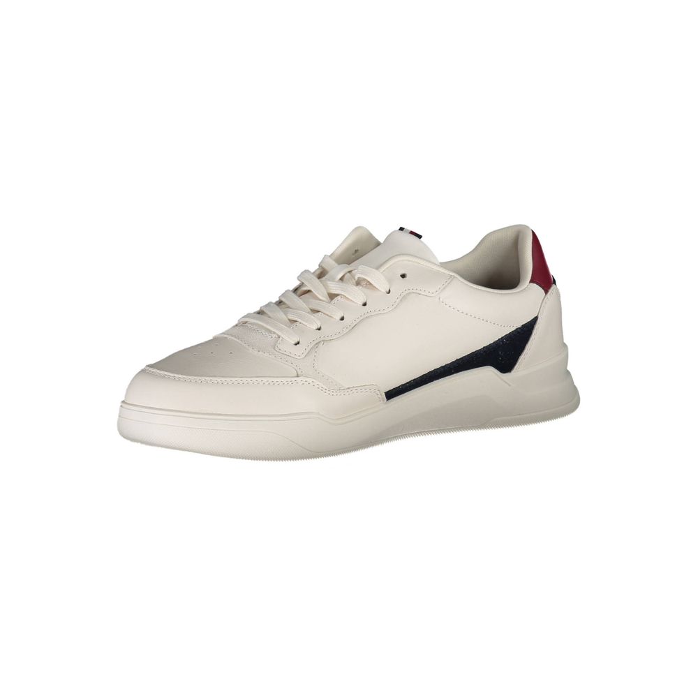 Tommy Hilfiger Leather Sneaker — White