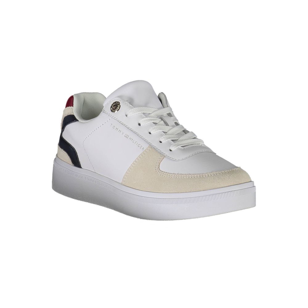 Tommy Hilfiger Polyester Sneaker — White