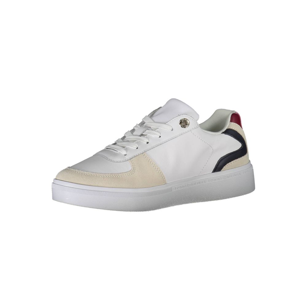 Tommy Hilfiger Polyester Sneaker — White
