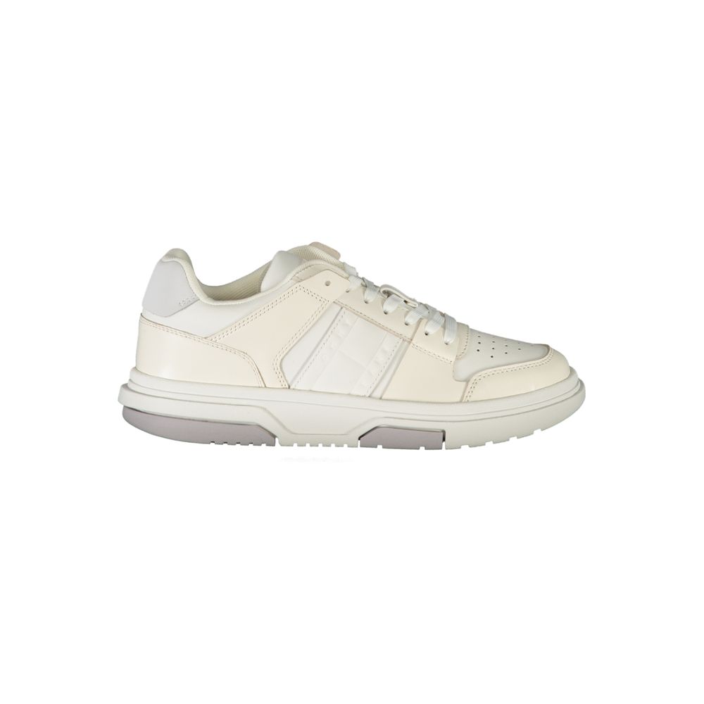 Tommy Hilfiger Leather Sneaker — White