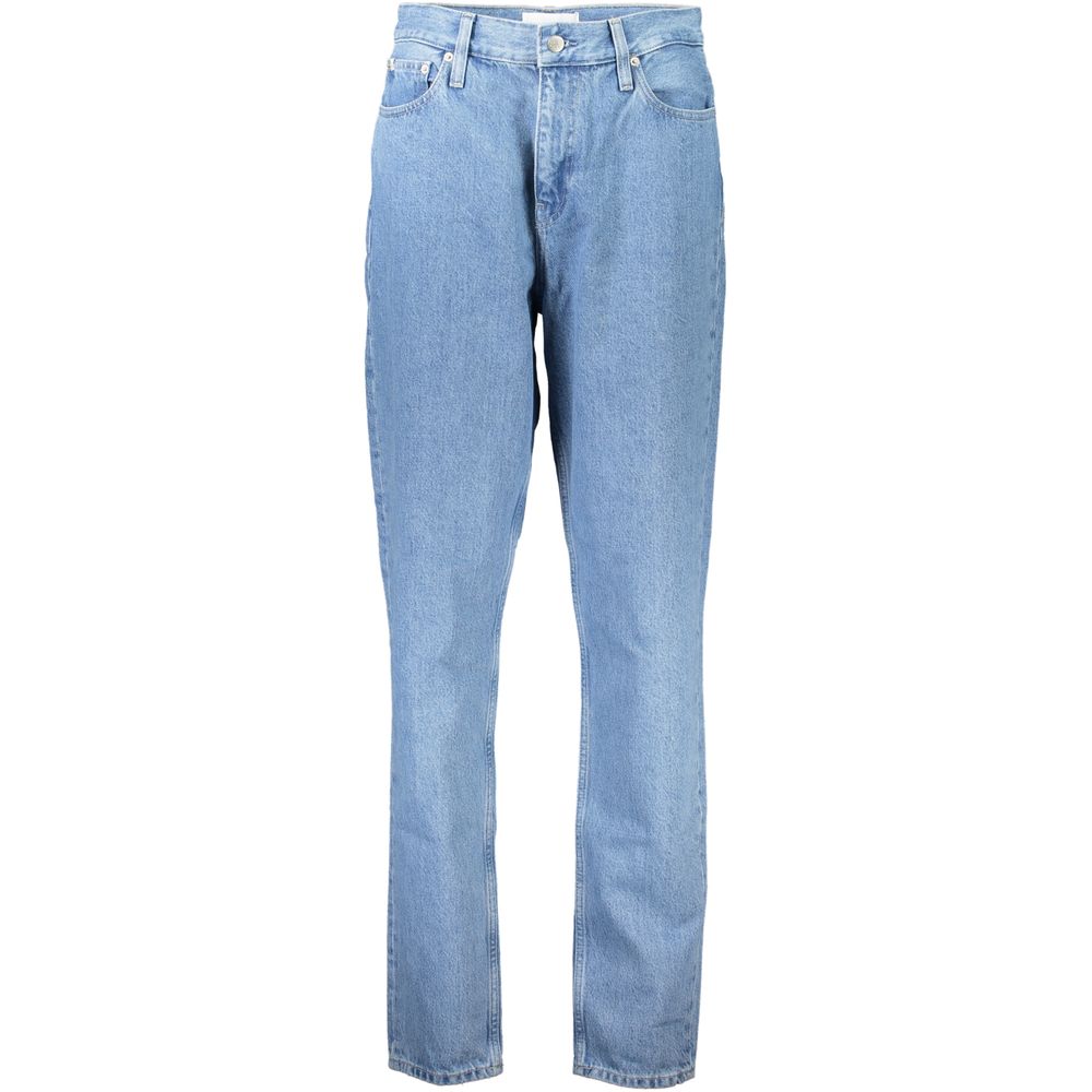 Calvin Klein Mom Jeans — Blue Cotton