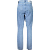 Calvin Klein Mom Jeans — Blue Cotton
