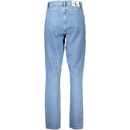 Calvin Klein Mom Jeans — Blue Cotton