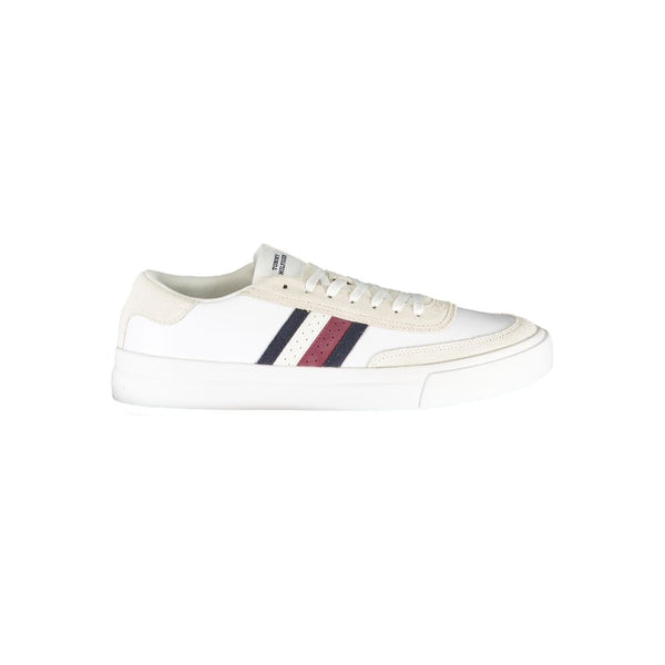 Tommy Hilfiger Leather Sneaker — White