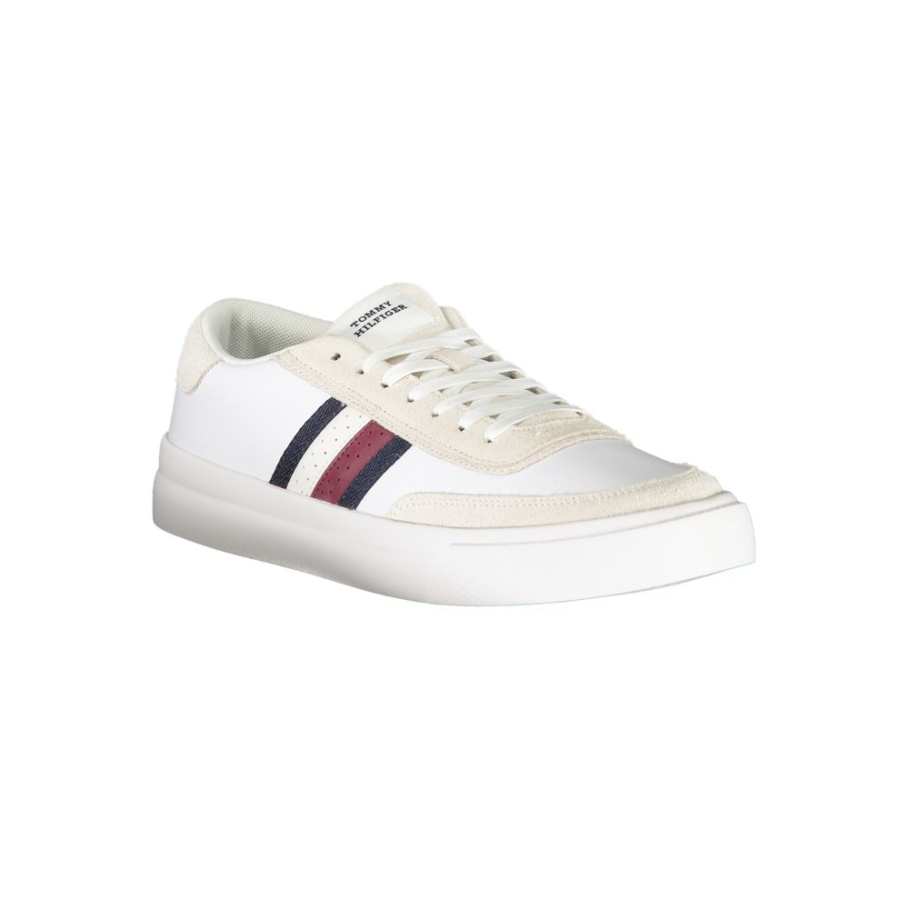 Tommy Hilfiger Leather Sneaker — White