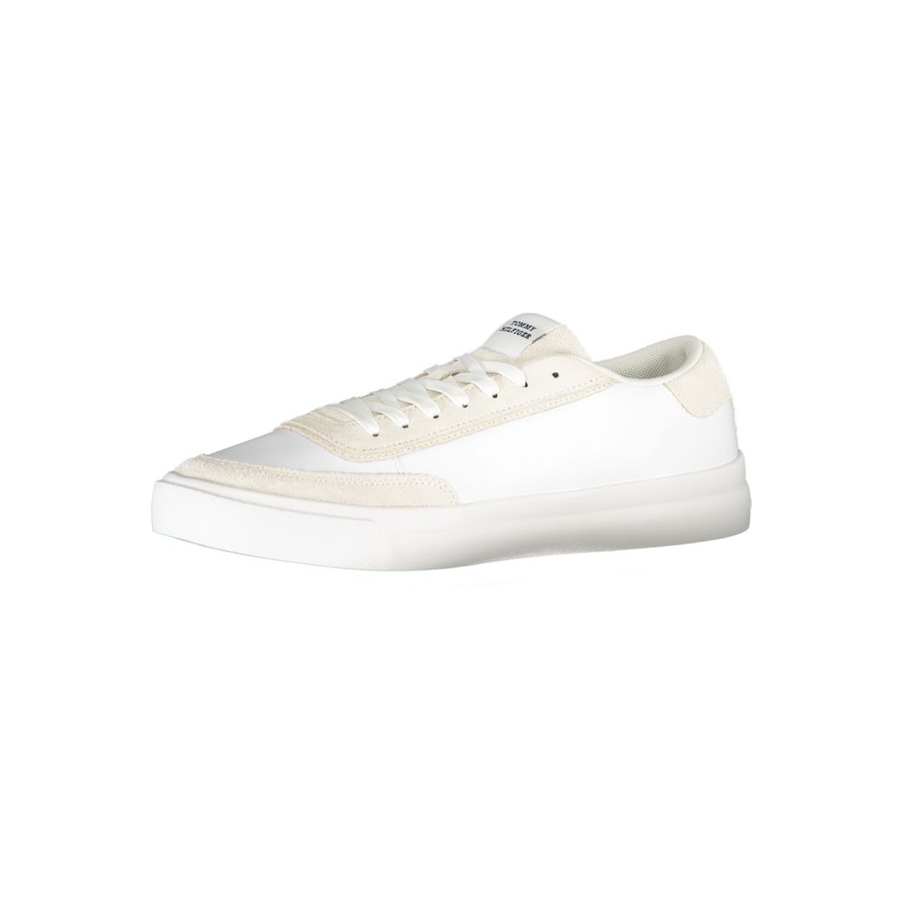 Tommy Hilfiger Leather Sneaker — White