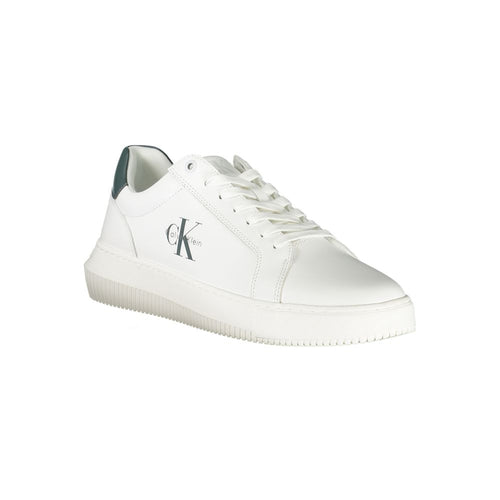 Calvin Klein Athletic Sneaker — White Polyurethane