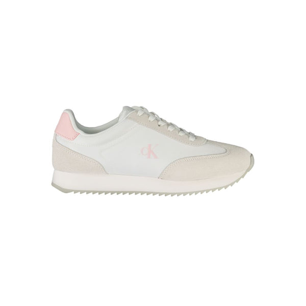 Calvin Klein Athletic Sneaker — White Leather