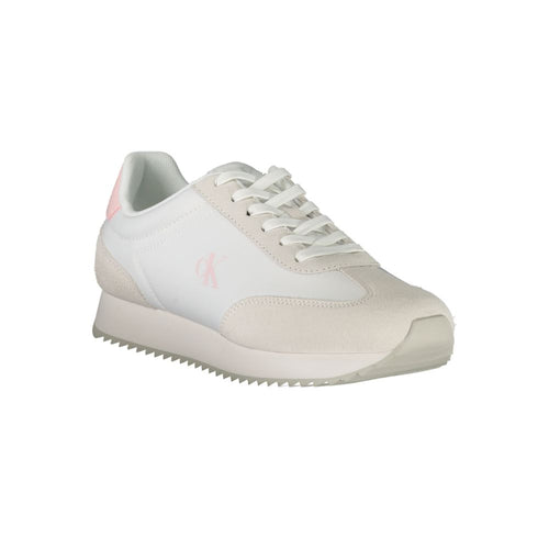 Calvin Klein Athletic Sneaker — White Leather