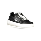 Calvin Klein Athletic Sneaker — Black Polyurethane