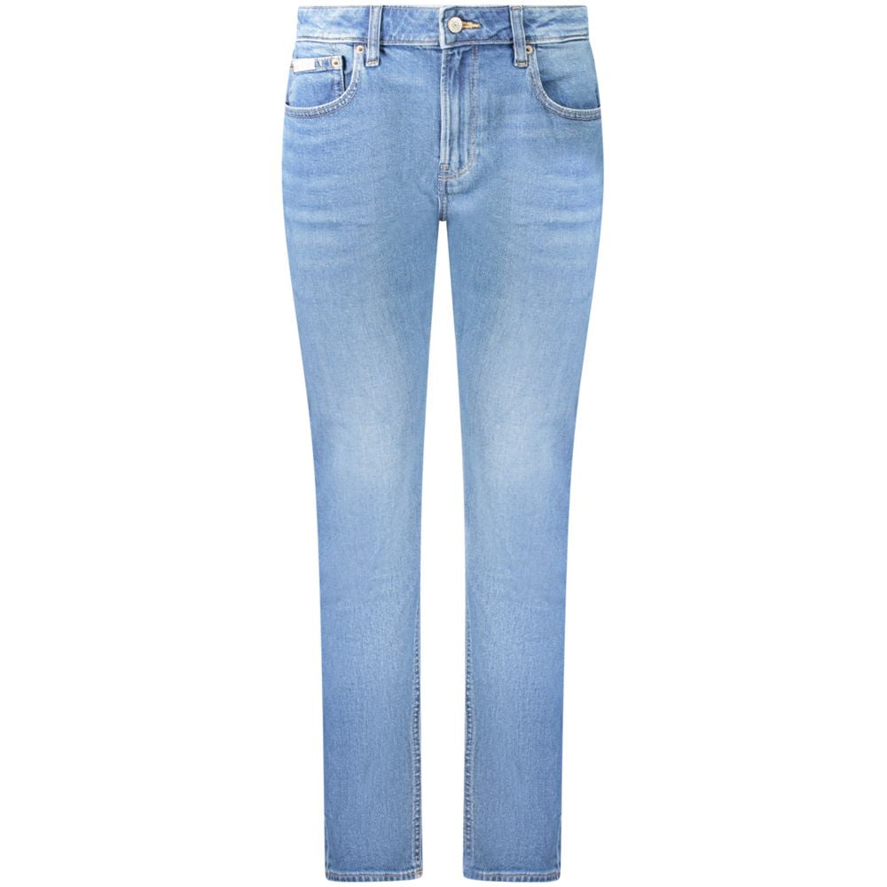 Calvin Klein Slim-Fit Jeans — Blue Cotton