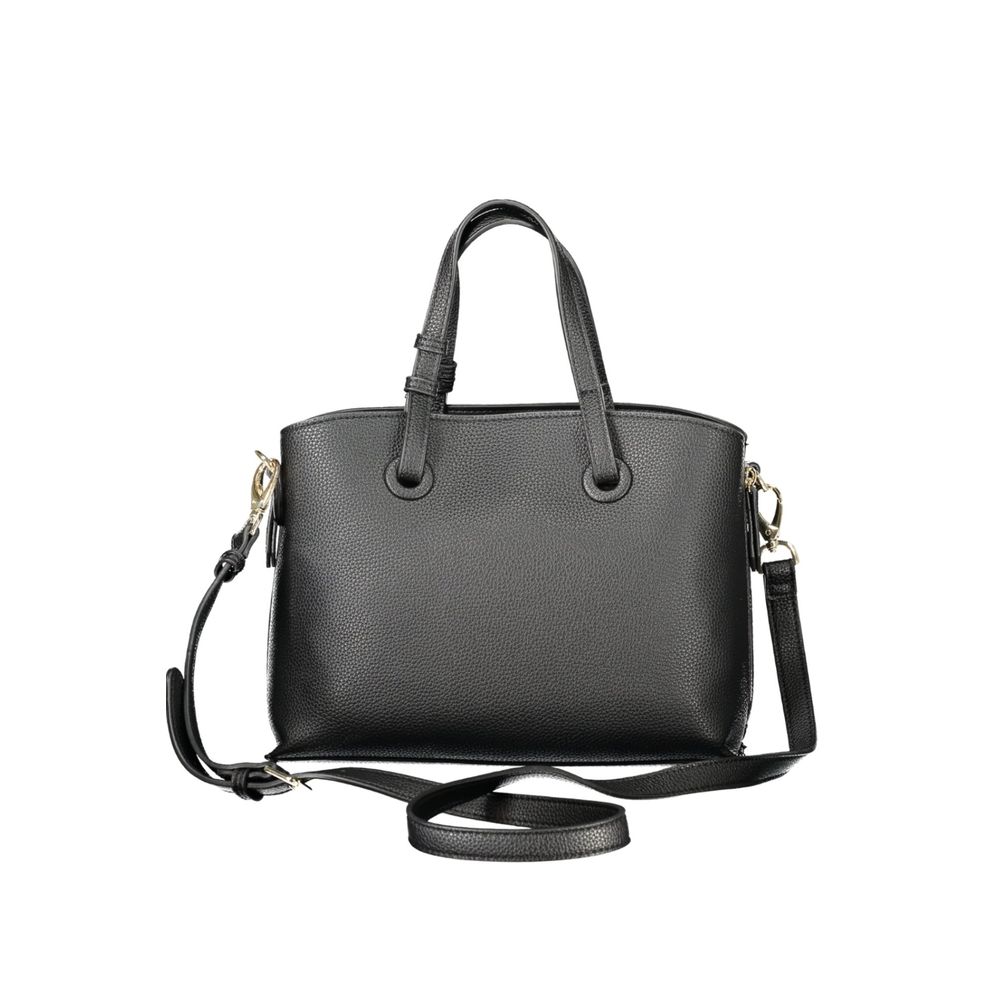 Mario Valentino Bag — Black Polyurethane