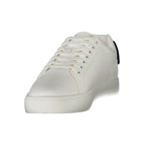 Calvin Klein Low-Top Sneaker — White Polyurethane