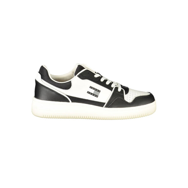 Tommy Hilfiger Athletic Sneaker — Black Polyurethane
