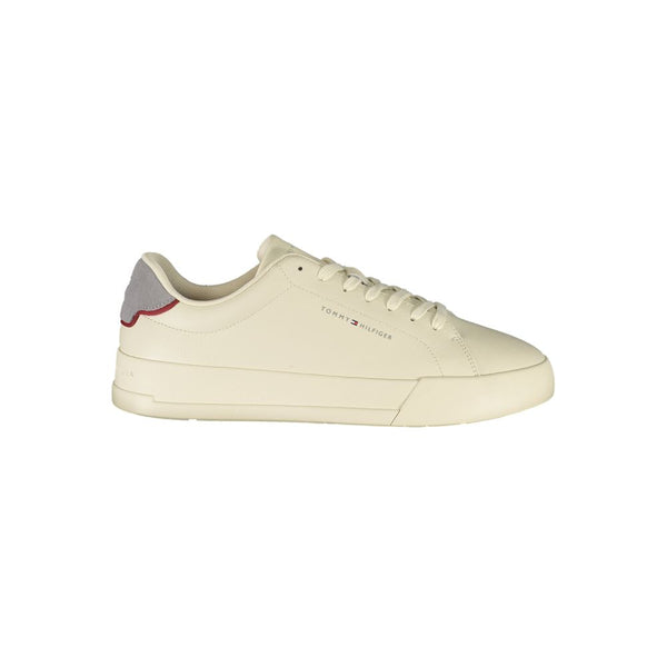 Tommy Hilfiger Athletic Sneaker — Beige Polyurethane