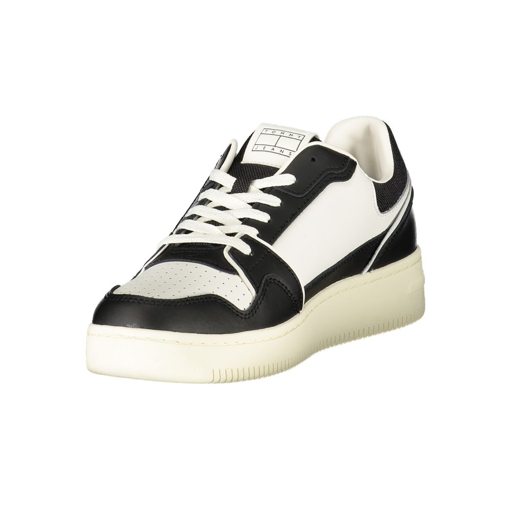 Tommy Hilfiger Athletic Sneaker — Black Polyurethane