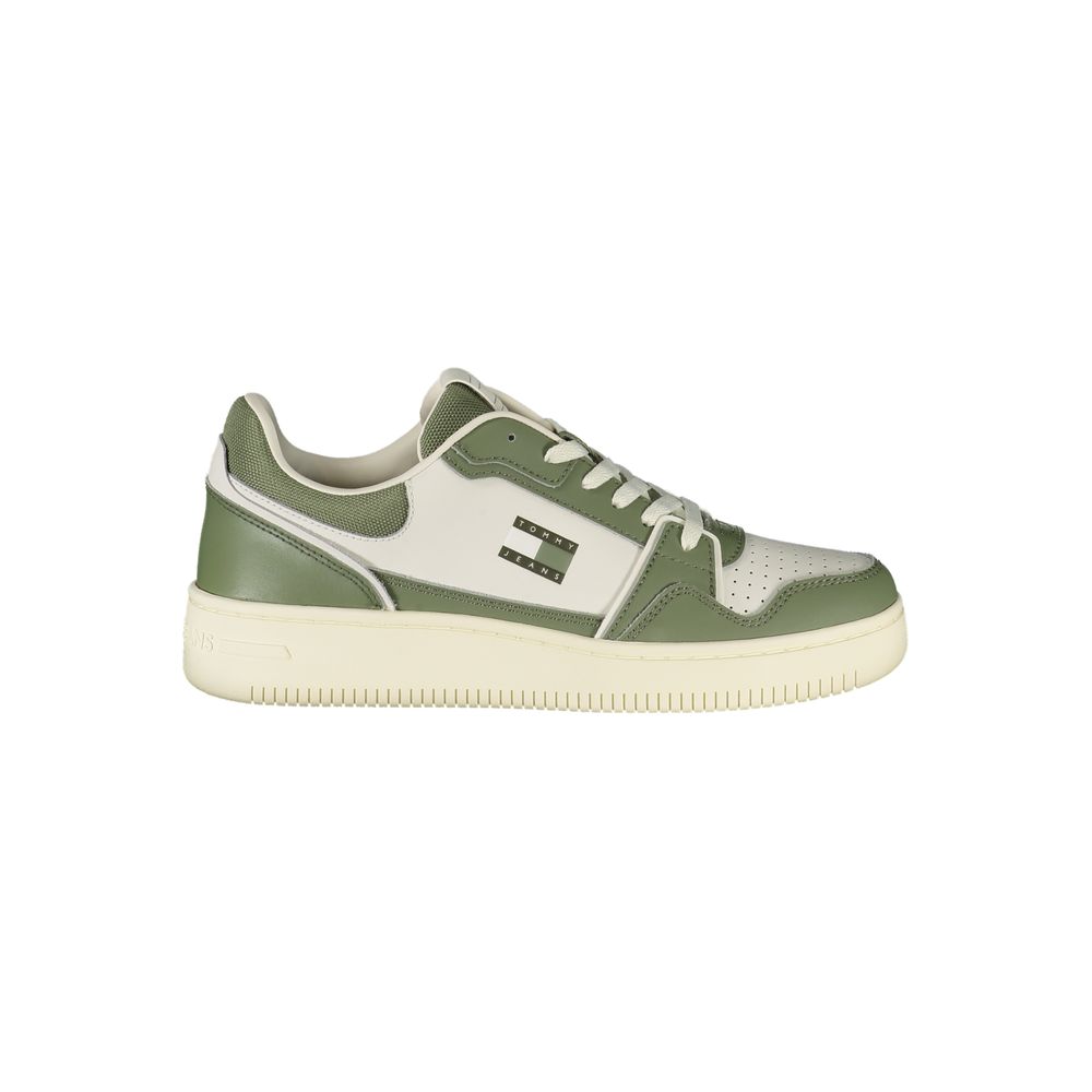 Tommy Hilfiger Athletic Sneaker — Green Polyurethane