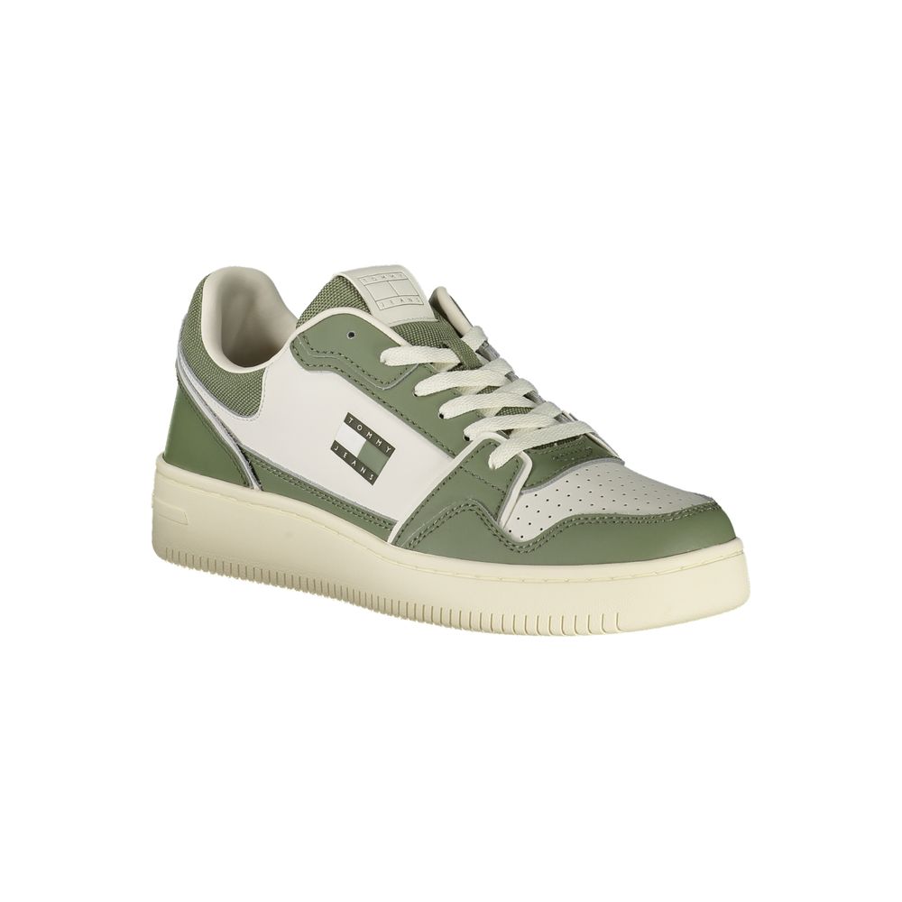 Tommy Hilfiger Athletic Sneaker — Green Polyurethane