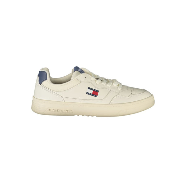 Tommy Hilfiger Athletic Sneaker — White Polyurethane