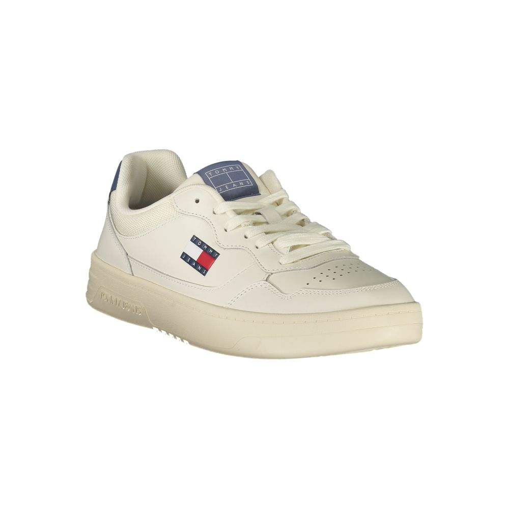Tommy Hilfiger Athletic Sneaker — White Polyurethane