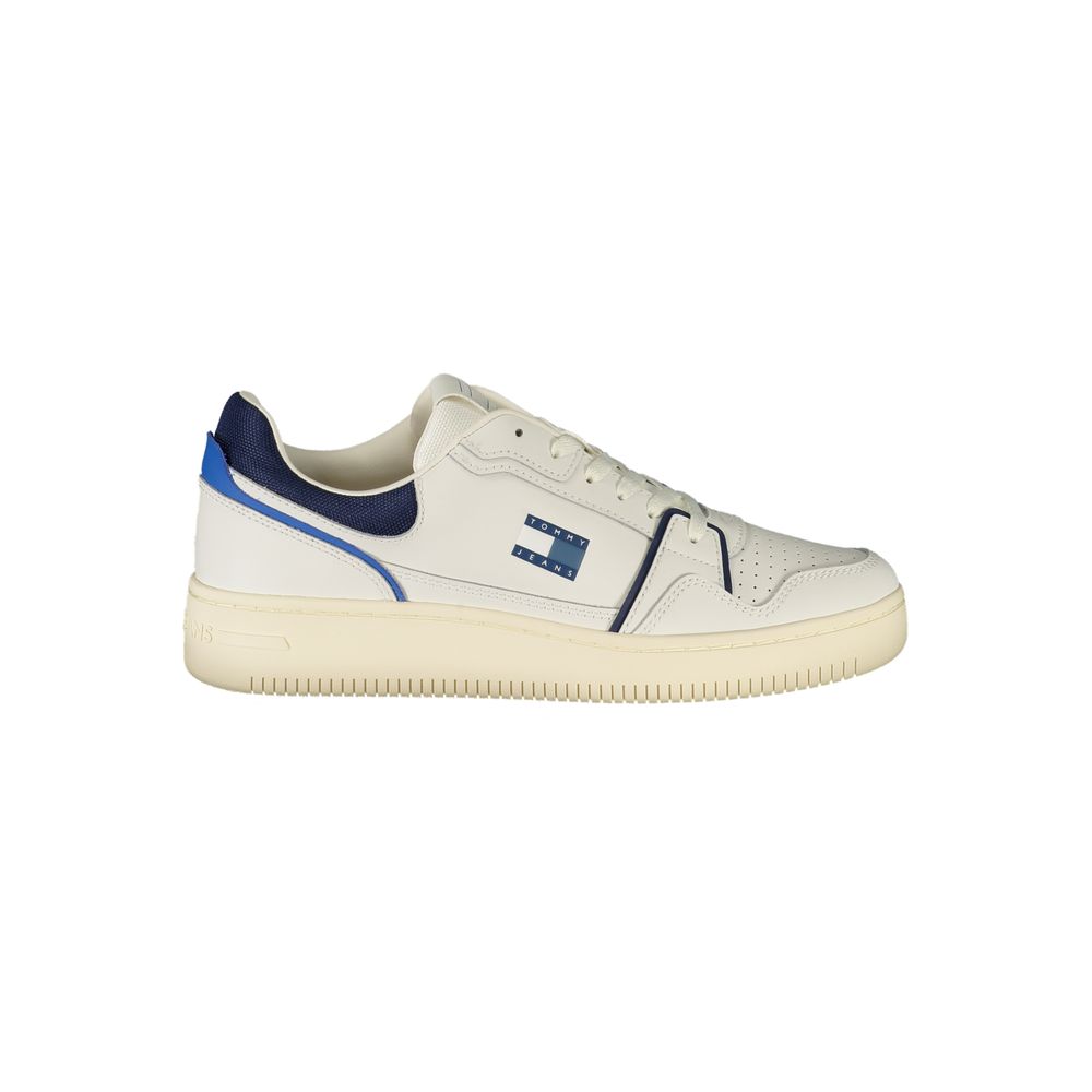 Tommy Hilfiger Athletic Sneaker — White Polyurethane