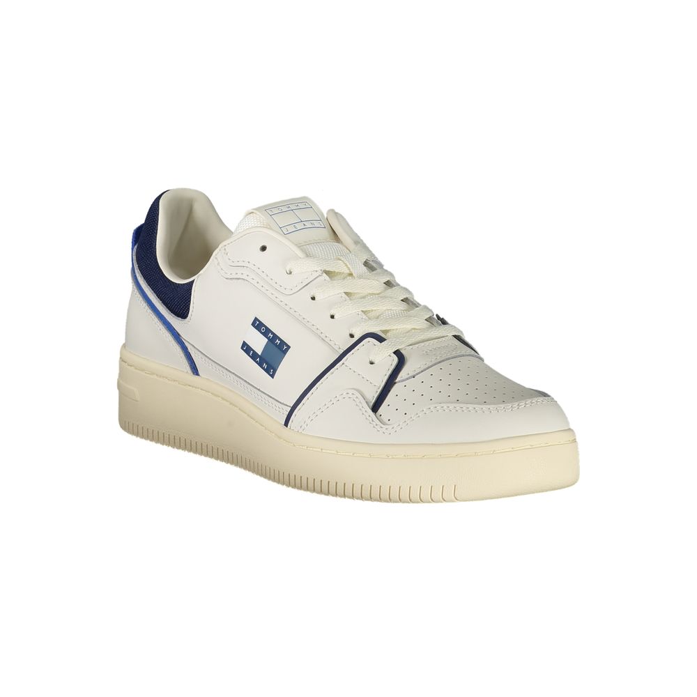 Tommy Hilfiger Athletic Sneaker — White Polyurethane