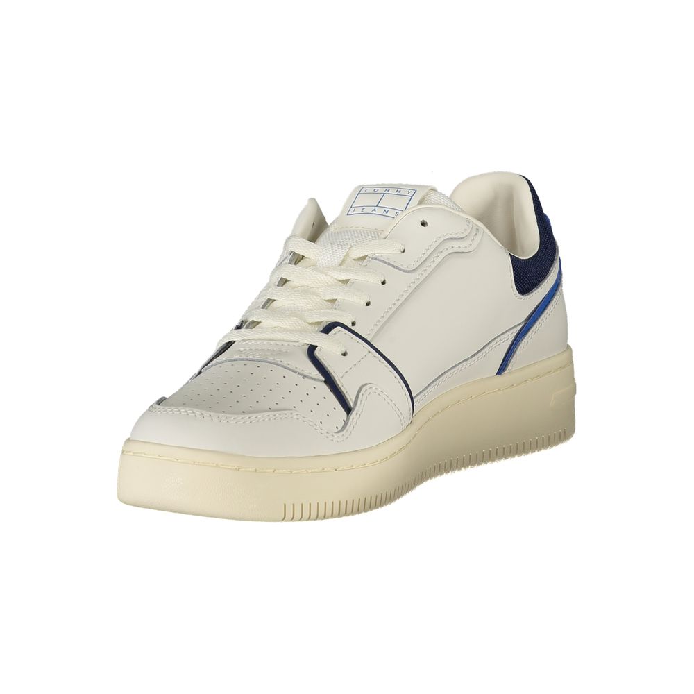 Tommy Hilfiger Athletic Sneaker — White Polyurethane