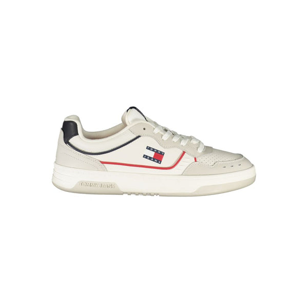 Tommy Hilfiger Athletic Sneaker — White Polyurethane