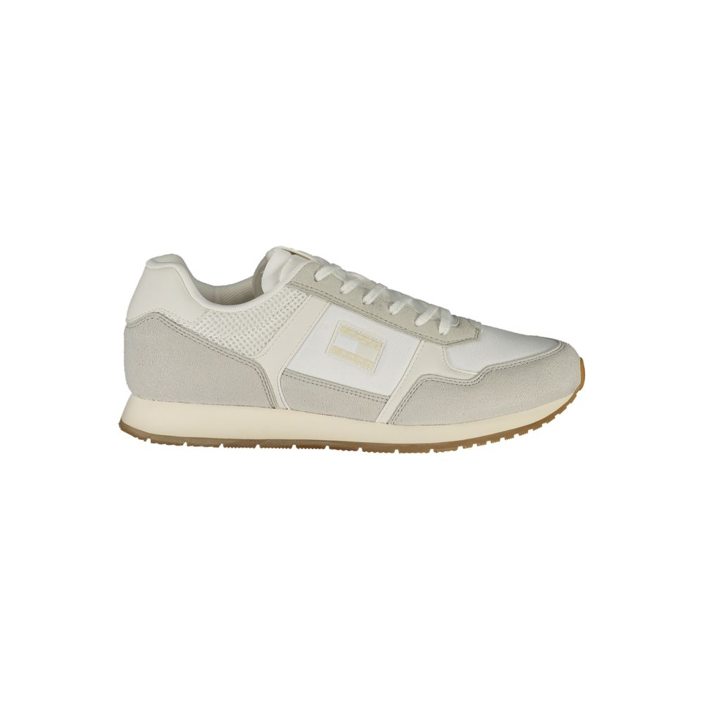 Tommy Hilfiger Athletic Sneaker — White Polyurethane