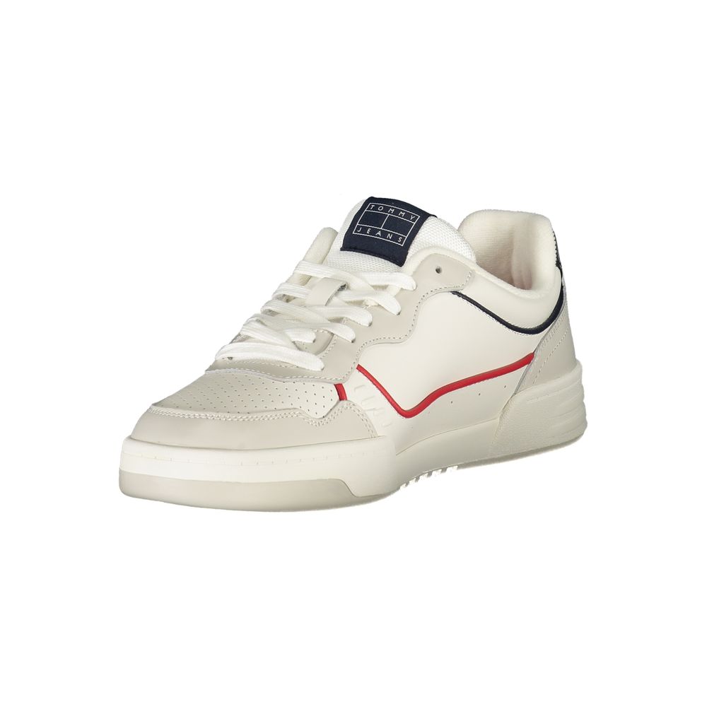 Tommy Hilfiger Athletic Sneaker — White Polyurethane